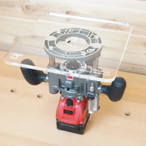 10" Base Plate for Milwaukee M18 Trim Plunge Router