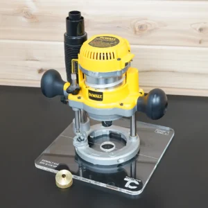 10" Square Acrylic Router Base Plate for Dewalt DW618