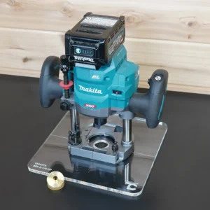 10" Square Router Base Plate for Makita 40v 2-1/4 HP