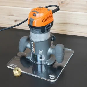 10" Base Plate for Ridgid 2 HP Fixed Base Router