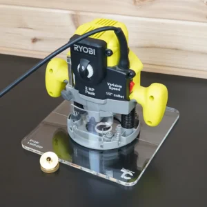 10" Base Plate for Ryobi 2 HP Plunge Router
