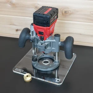 10" Base Plate for Milwaukee M18 Trim Plunge Router
