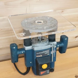 10" Square Acrylic Router Base Plate for Bosch 1613