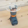 6″ Round Acrylic Router Base Plate for Ridgid Trim Router