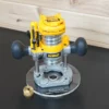 8″ Round Acrylic Router Base Plate for DeWalt DNP612