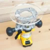 8″ Acrylic Router Base Plate for Dewalt Plunge Router DNP612