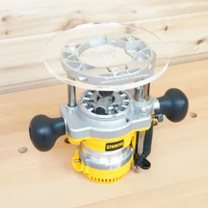 8″ Acrylic Router Base Plate for Dewalt Plunge Router DW618