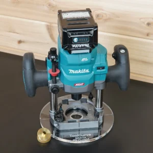 8″ Acrylic Router Base Plate for Makita 40v 2-1/4 HP Cordless Router
