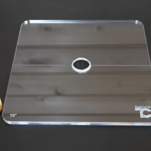 10" Square Blank Acrylic Router Base Plate