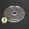 6" Round Blank Acrylic Router Base Plate