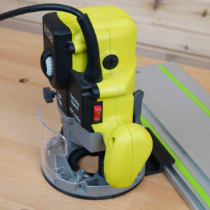 Guide Rail Adapter for Ryobi 2 HP Plunge Router