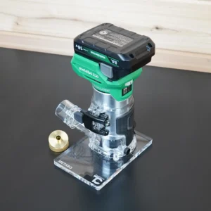6″ x 4″ Extended Router Base Plate for Metabo Trim Router