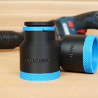 ToolCurve 1-7/8″ hose adapter for Bosch 12V MAX EC Brushless Planer