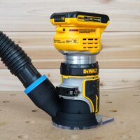 ToolCurve 1-7/8″ hose adapter for Dewalt Trim Router