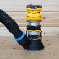 ToolCurve 1-7/8″ hose adapter for Dewalt Trim Router