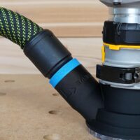 ToolCurve 27mm hose adapter for Dewalt Trim Router