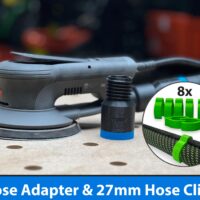 ToolCurve 27mm hose adapter for 3M Xtract Sanders