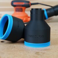 ToolCurve 2-1/2″ hose adapter for Black and Decker Sander