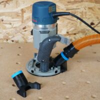 ToolCurve 1-1/4″ hose adapter for Bosch 1617 Plunge Router