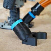 ToolCurve 1-1/4″ hose adapter for Bosch 1617 Plunge Router