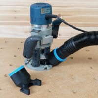 ToolCurve 2-1/2″ hose adapter for Bosch 1617 Plunge Router
