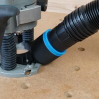 ToolCurve 2-1/2″ hose adapter for Bosch 1617 Plunge Router