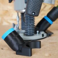 ToolCurve 27mm hose adapter for Bosch 1617 Plunge Router