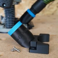 ToolCurve 27mm hose adapter for Bosch 1617 Plunge Router