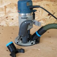 ToolCurve 27mm hose adapter for Bosch 1617 Plunge Router