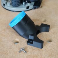 ToolCurve 36mm hose adapter for Bosch 1617 Plunge Router