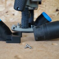 ToolCurve 36mm hose adapter for Bosch 1617 Plunge Router