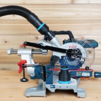 ToolCurve 2-1/2″ hose adapter for Bosch 18v Miter Saw