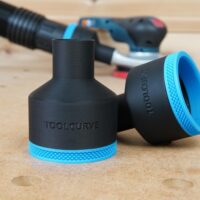 ToolCurve 2-1/2″ hose adapter for Bosch GEX 18v Sander