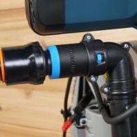 ToolCurve 1-1/4″ hose adapter for Bosch VX 12" Glide Miter Saw