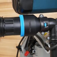 ToolCurve 2-1/2″ hose adapter for Bosch VX 12" Glide Miter Saw