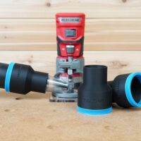 ToolCurve 2-1/2″ hose adapter for Craftsman 20v Router