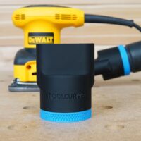 ToolCurve 36mm hose adapter for Dewalt 1/4 Sheet Palm Sander - D26441