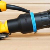 ToolCurve 2-1/2″ hose adapter for Dewalt 1/4 Sheet Palm Sander - DWE6411