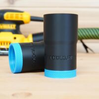 ToolCurve 27mm hose adapter for Dewalt 1/4 Sheet Palm Sander - DWE6411