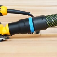 ToolCurve 36mm hose adapter for Dewalt 1/4 Sheet Palm Sander - DWE6411