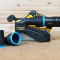 ToolCurve 2-1/2″ hose adapter for Dewalt 20v Belt Sander