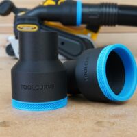 ToolCurve 2-1/2″ hose adapter for Dewalt 20v Belt Sander