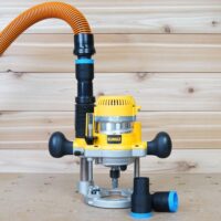 ToolCurve 1-1/4″ hose adapter for Dewalt 616 & 618 Router