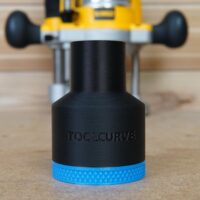 ToolCurve 1-7/8″ hose adapter for Dewalt 616 & 618 Router