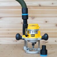 ToolCurve 36mm hose adapter for Dewalt 616 & 618 Router