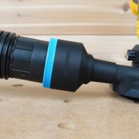 ToolCurve 2-1/2″ hose adapter for Dewalt Disc Sander