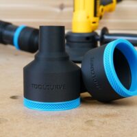 ToolCurve 2-1/2″ hose adapter for Dewalt Disc Sander