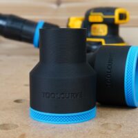 ToolCurve 2-1/2″ hose adapter for Dewalt Sander
