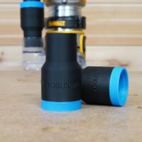 ToolCurve 1-1/4″ hose adapter for Dewalt Trim Router