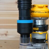 ToolCurve 1-7/8″ hose adapter for Dewalt Trim Router